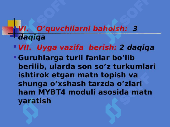 Son so`z turkumi 6