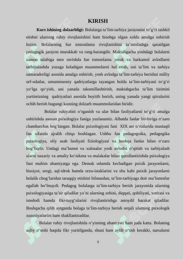 BOLALAR RUHIYATINI O‘RGANISHNING   PEDAGOGIK ASOSLARI. 3