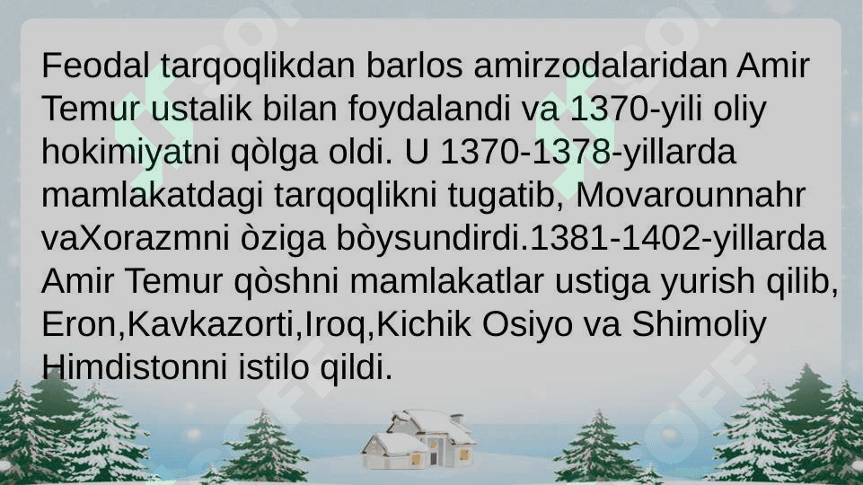 TEMURIYLAR DAVRI MANBALARI 2