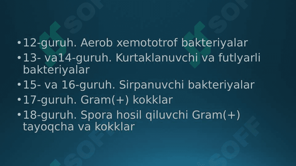 Bakteriyalarning “Berji “ aniqlagichi. Prionlar, ularning tibbiyotdagi o’rni 8