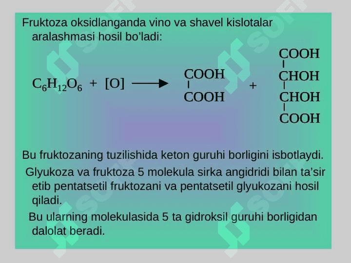 Uglevodlar va uning xossalari 5