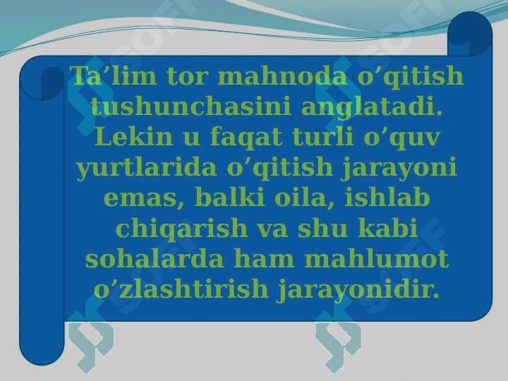 PEDAGOGIK FANLAR VA ULARNING O`ZIGA XOSLIKLARI slayd 3