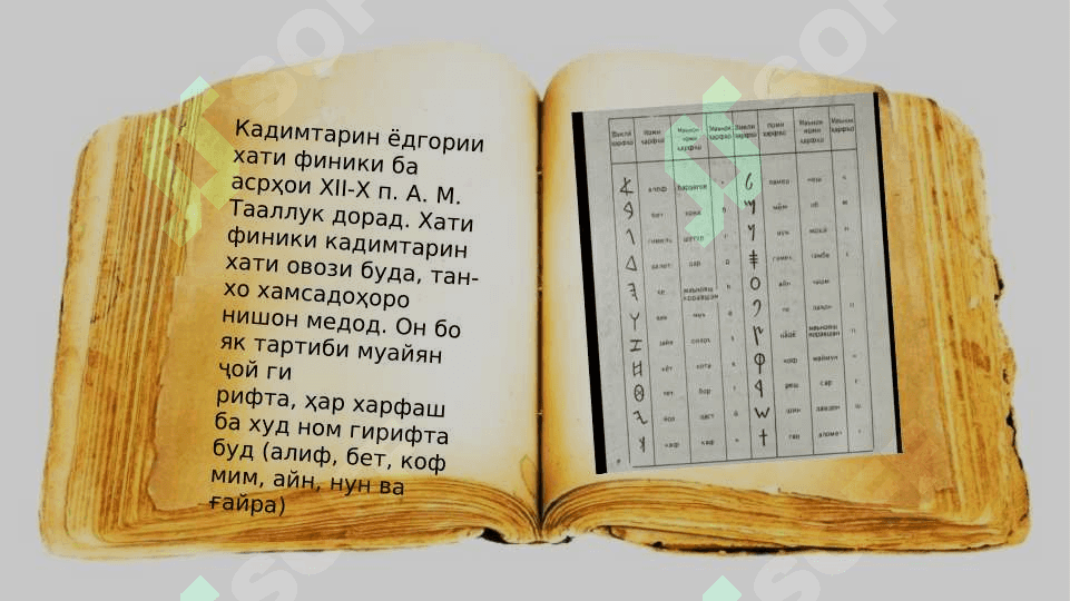 Омӯзиши графика ва транскрипсияи 8