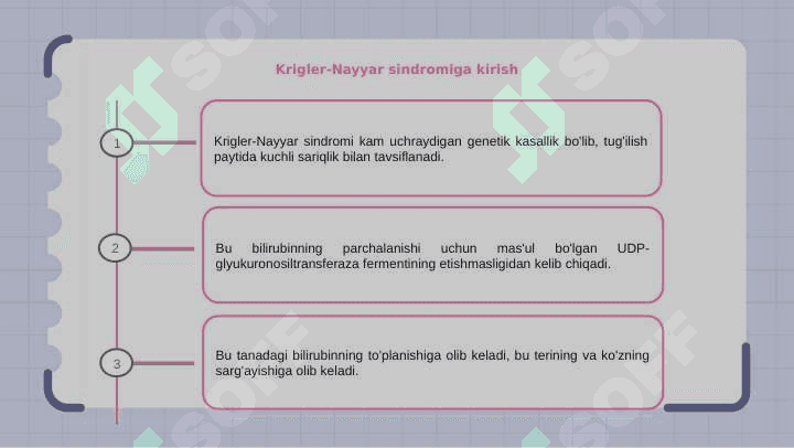 Krigler Nayar sindromi 3