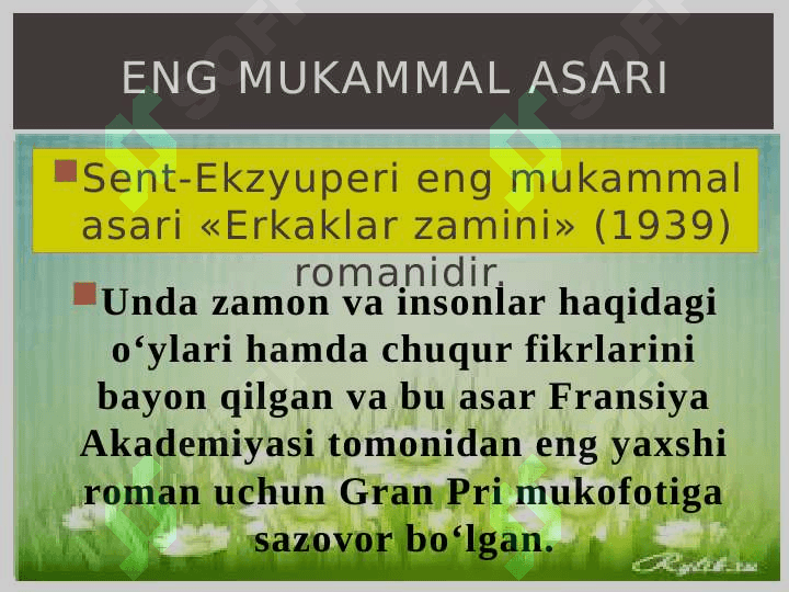 Antuan de Sent Ekzyuperi (1900-1944) 8