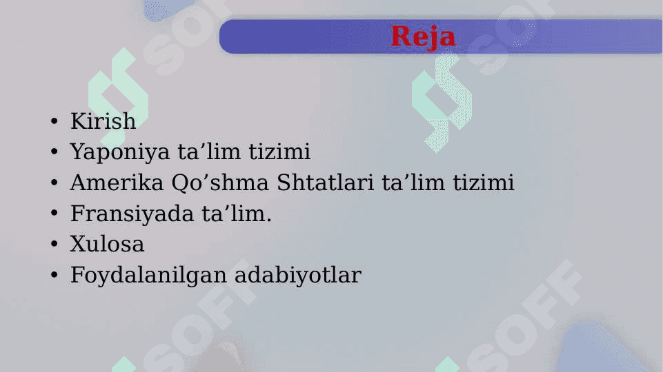 Tarbiya jarayonini samaradorligini oshirishda ilg’or xorijiy tajribalar 2