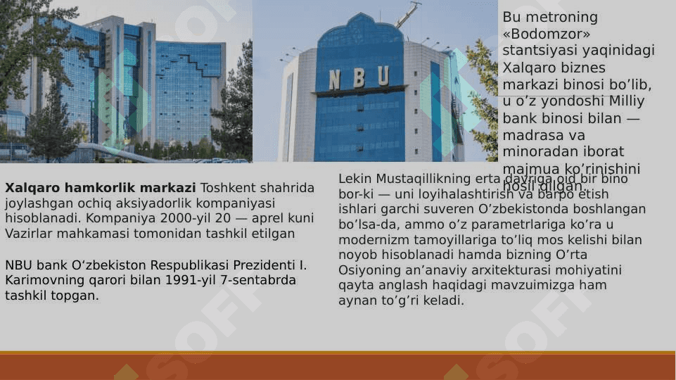 XXI asr Oʼzbekistonda me’morchilik va san’at 8