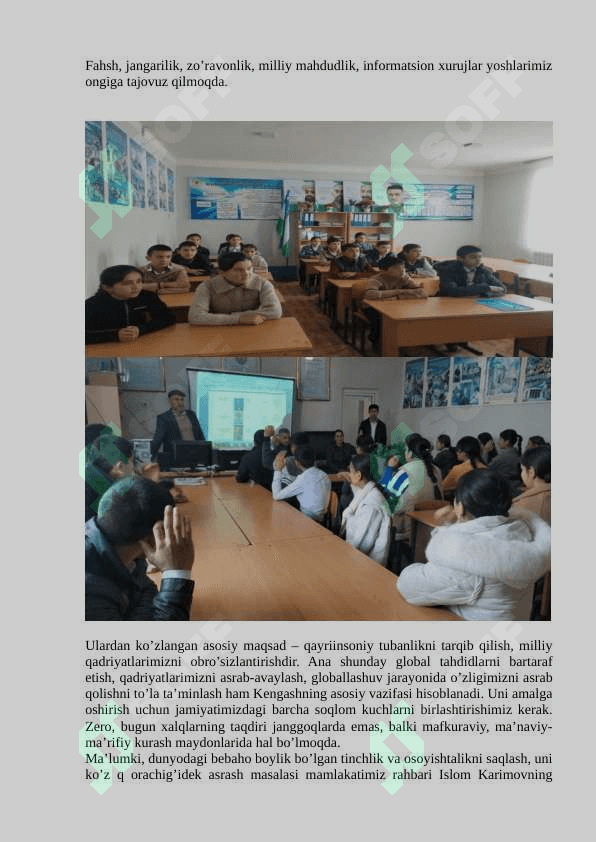 Yurt tinchligi – bizning qo’limizda 4