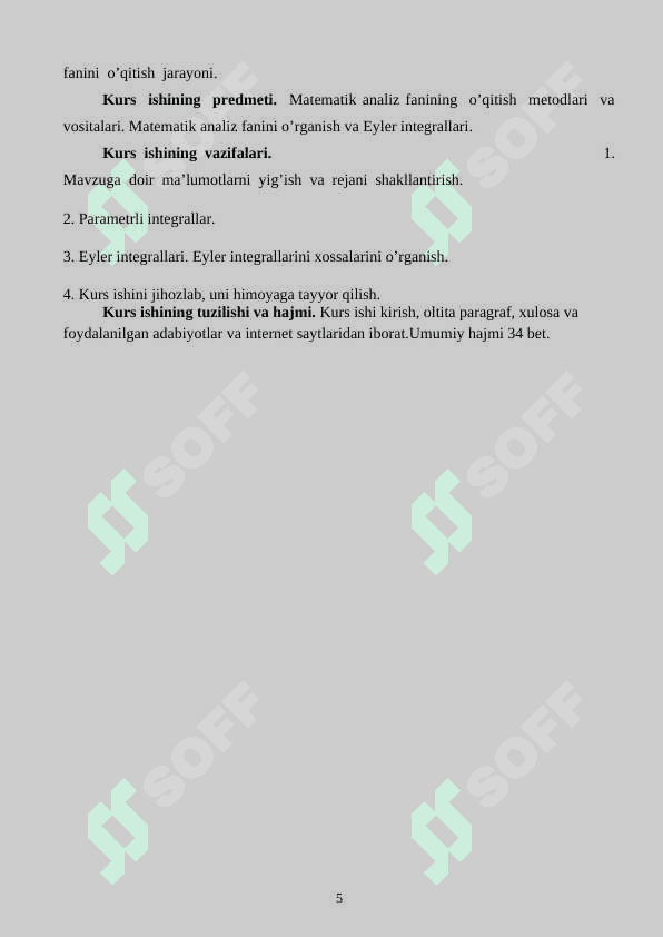 Eyler integrallari 5