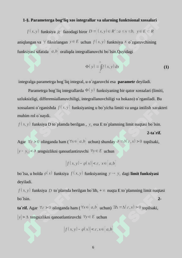 Eyler integrallari 6