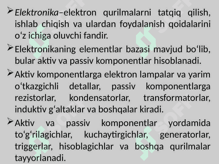 YARIM O‘TKAZGICHLAR VA YARIM O‘TKAZGICHLI ASBOBLAR 3