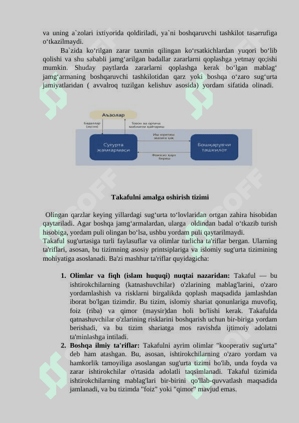 Takofulning nazariy asoslari va o‘ziga xos jihatlari 2