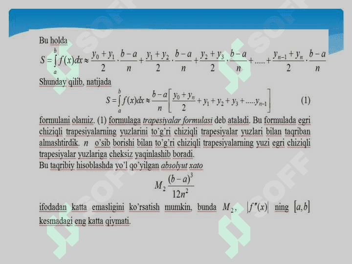 Xosmas integrallar 5