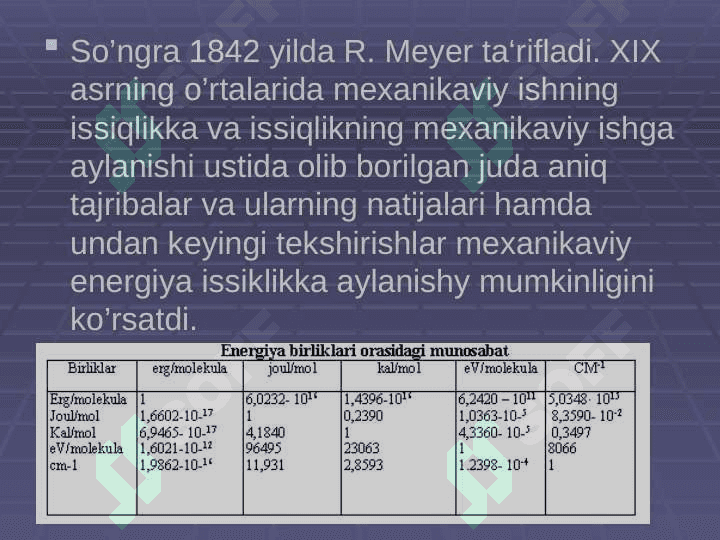 Termodinamikaning  birinchi va ikkinchi qonuni 3