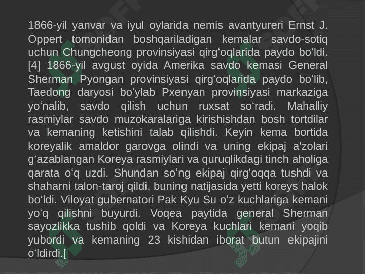 KOREYANI YAPONIYA MUSTAMLAKASIGA AYLANISHI 8