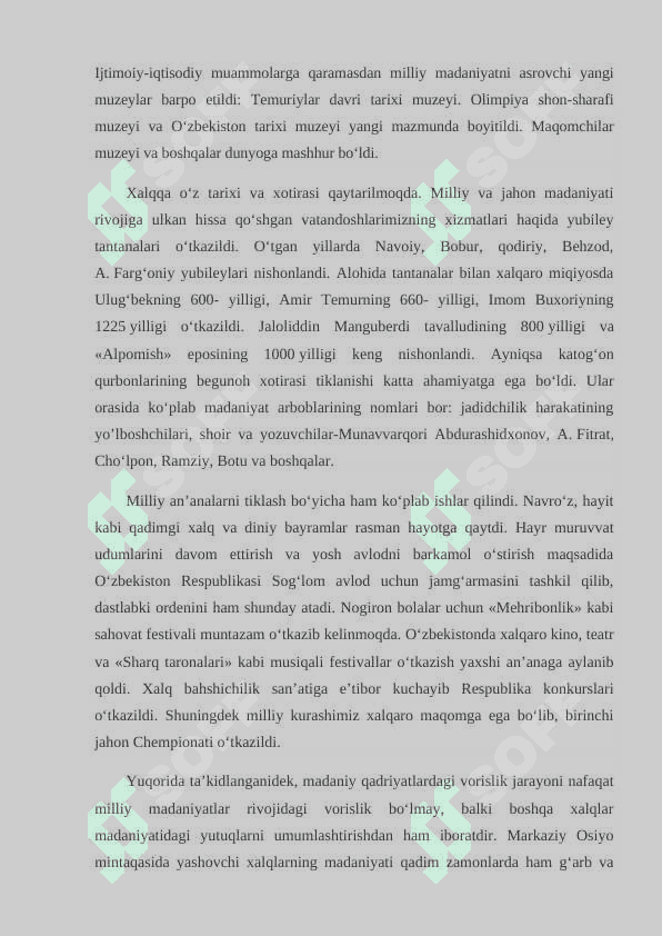 Madaniy va manaviy meros 7