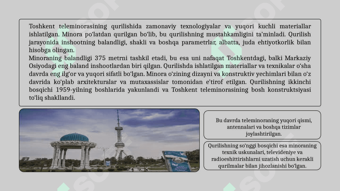 Toshkent teleminorasi 6