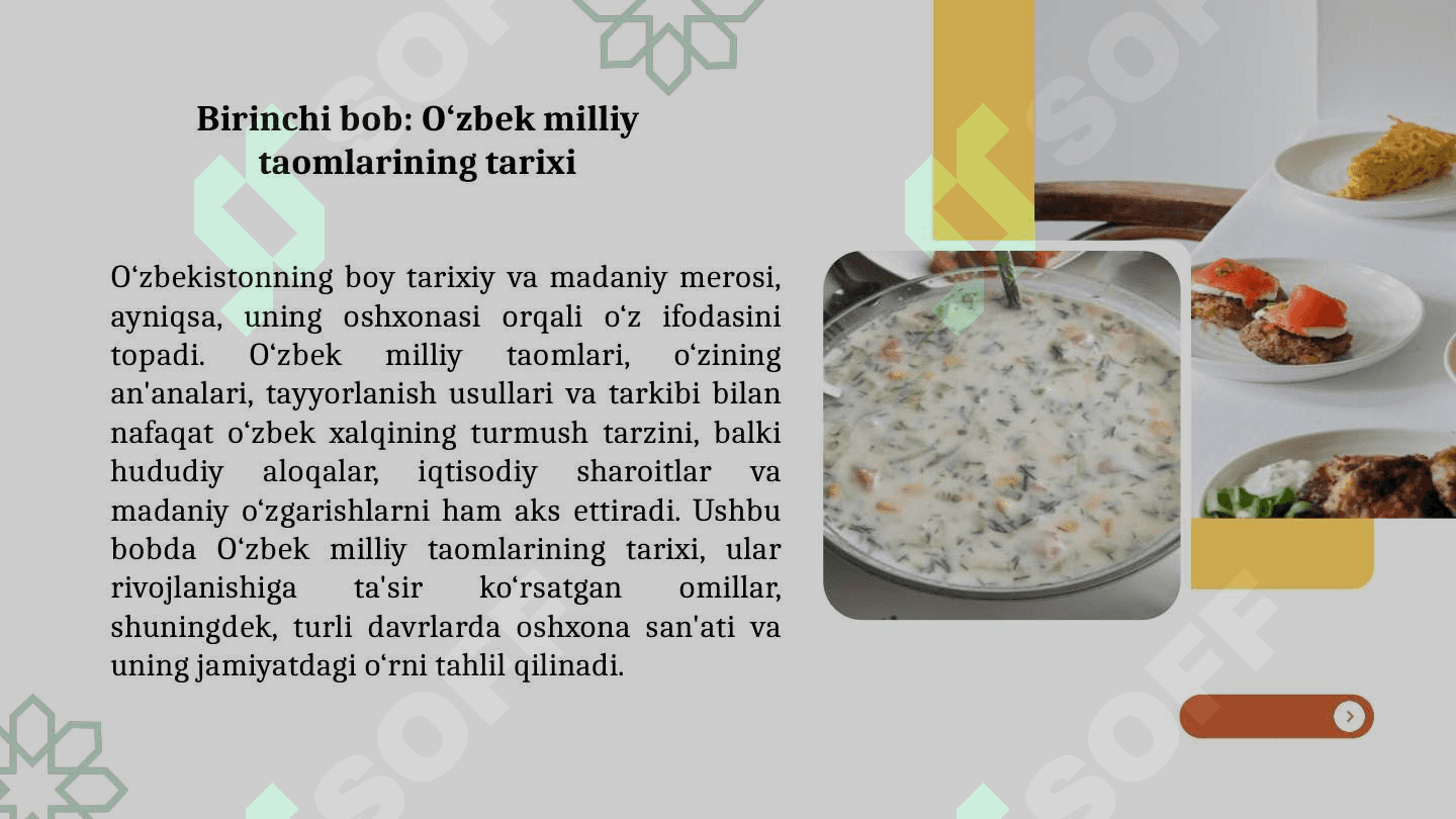 O`zbek milliy taomlari 4