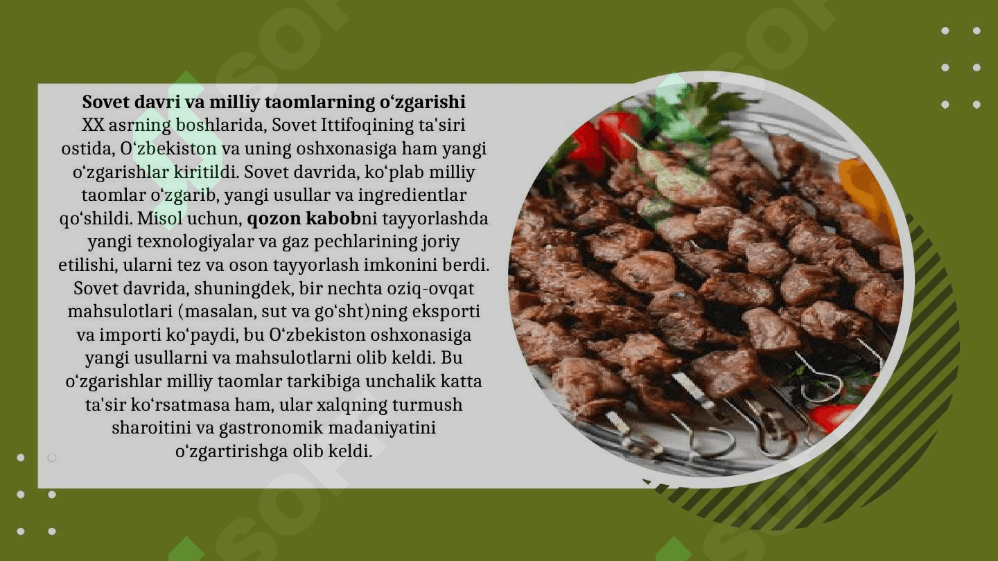 O`zbek milliy taomlari 7