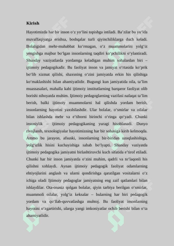Ijtimoiy pedagogik faoliyatining asosiy yo'nalishlari 2