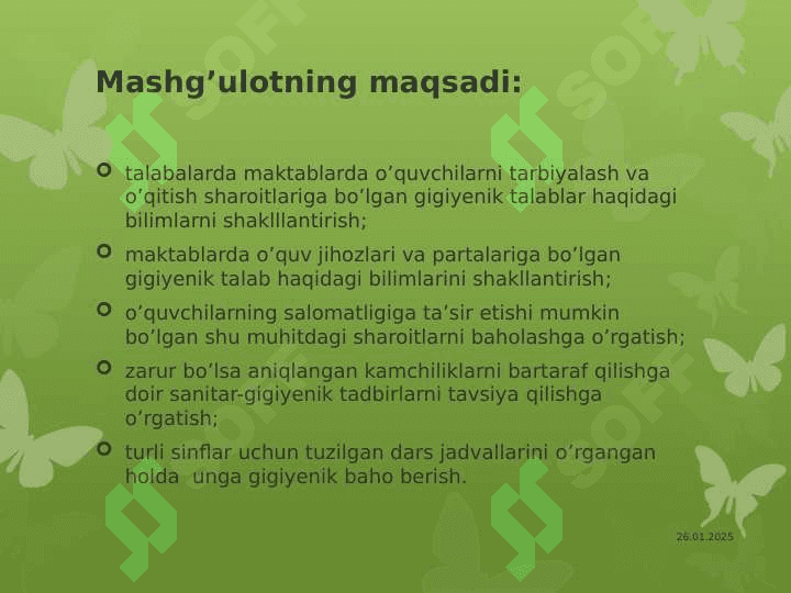 MAKTABDA O’QITISH VA TARBIYALASH SHAROITLARINI OPTIMALLASHTIRISH ASOSLARI. 2