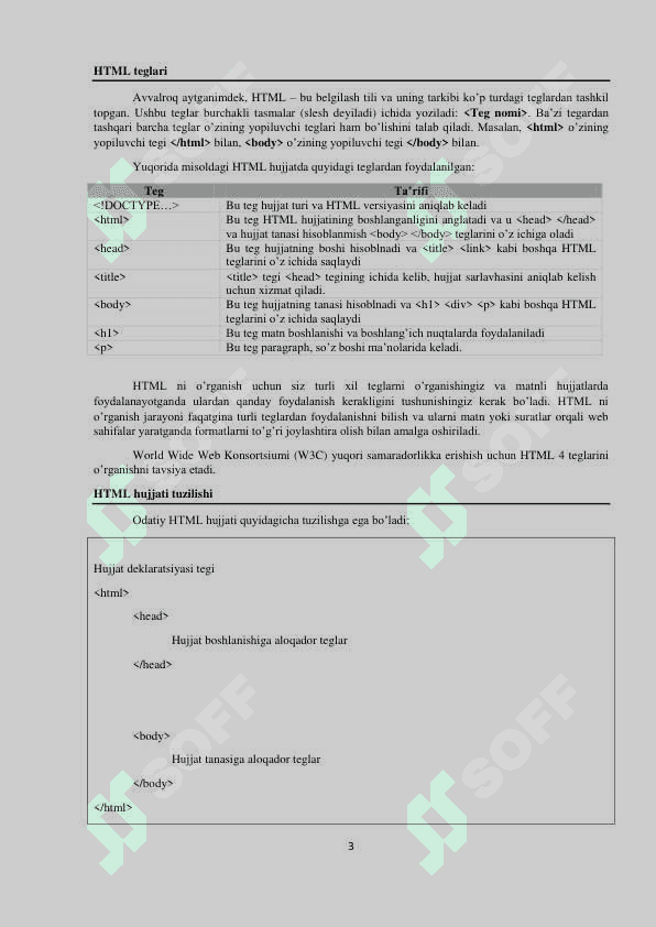 HTML qo'llanma pdf kitob 140 bet 3