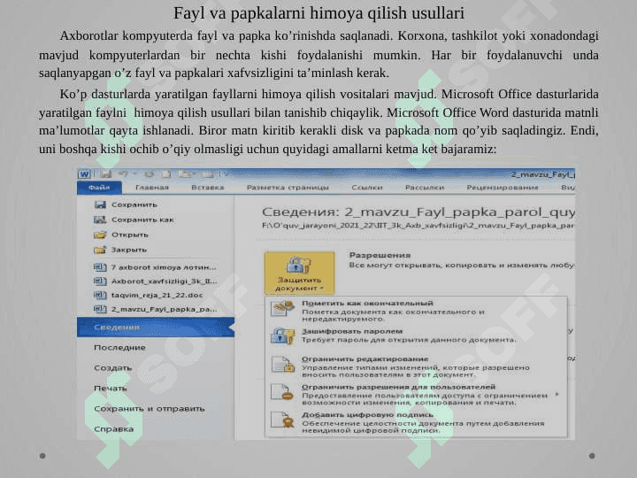 Axborot xavsizligiga tahdidlar pptx 8