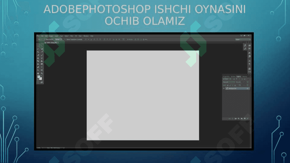 Adobe Photoshop dasturida matnlar bilan ishlash pptx 3
