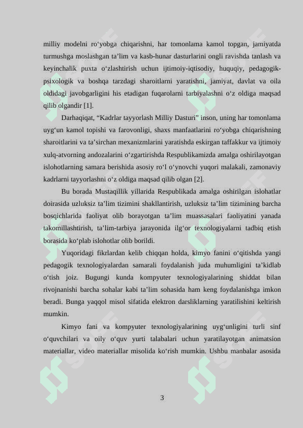 Atsetilen qatori uglevodorodlari mavzusini axborot texnologiyasidan   foydalanib o’qitish metodikasi 3
