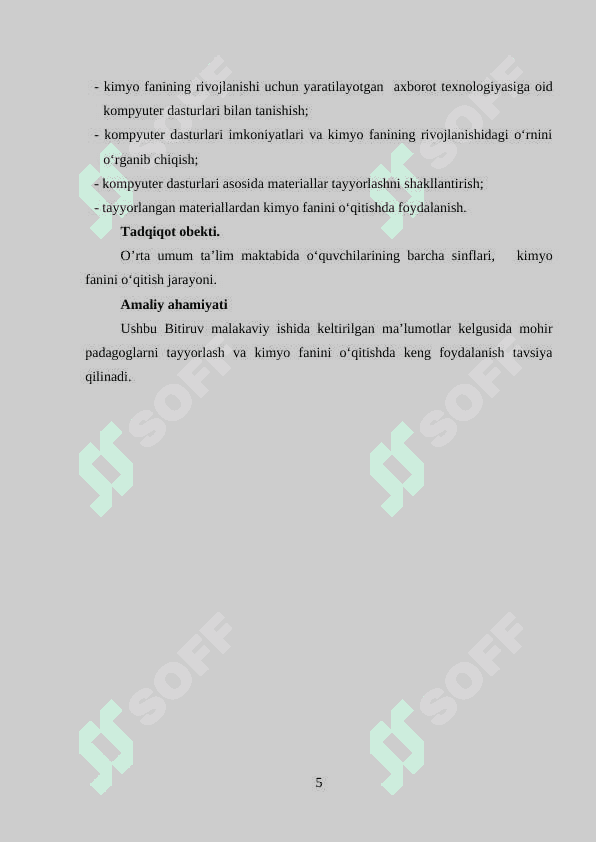 Atsetilen qatori uglevodorodlari mavzusini axborot texnologiyasidan   foydalanib o’qitish metodikasi 5
