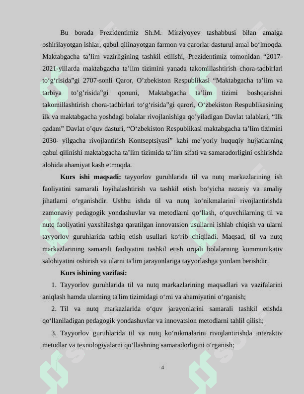 TAYYORLOV GURUHLARIDA TIL VA NUTQ MARKAZIDAGI ISH FAOLIYATINI LOYIHALASHTIRISH 3