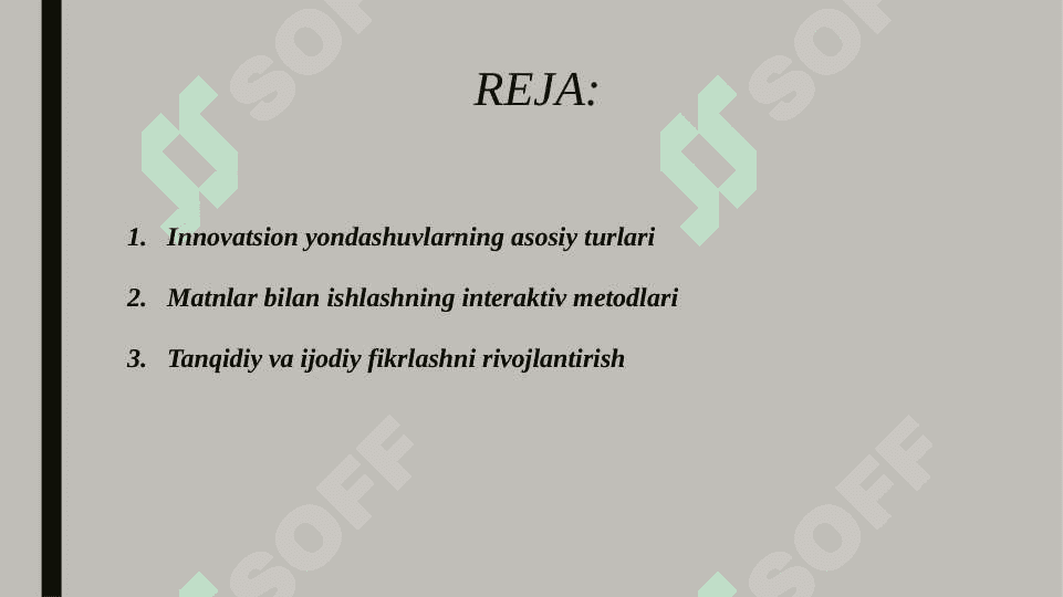 O'qish savodxonligi darsliklarida matnlar ustida ishlashda innovatsion yondashuvlar 2