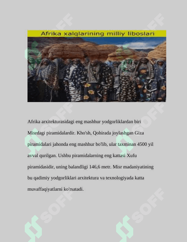 Afrika xalqlari entalogiyasi 4