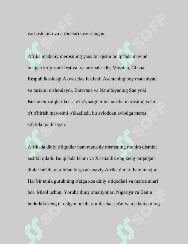 Afrika xalqlari entalogiyasi 7