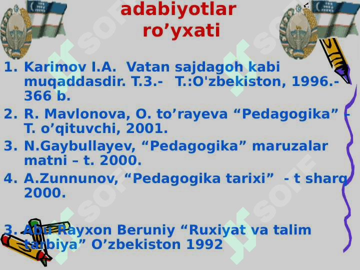 Tarbiya jarayoni va usullari 3