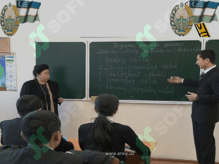 Tarbiya jarayoni va usullari 6