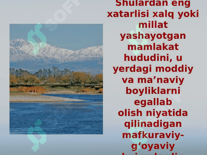 Dunyoning mafkuraviy manzarasi 8