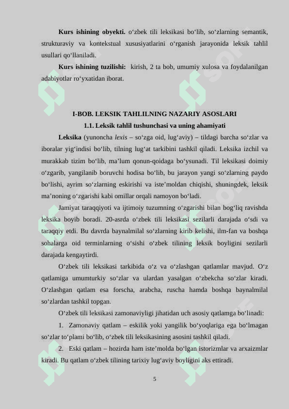 Leksik tahlil etish usullari 5