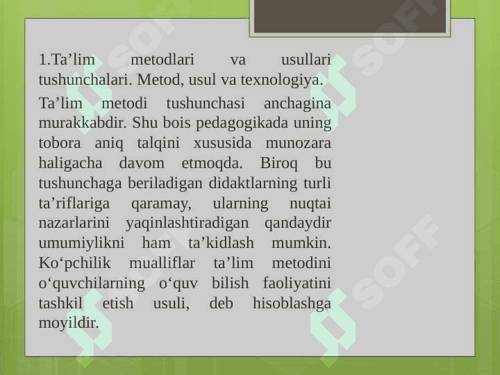 RIVOJLANISHNING ASOSIY QONUNIYATLARI 3