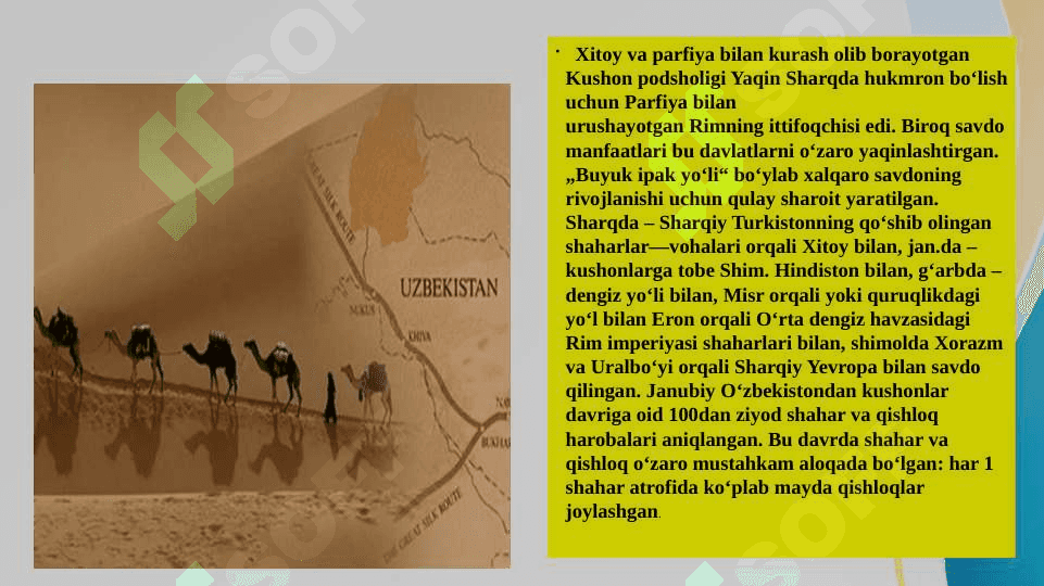Kushon podsholigi madaniyati va san’ati 5
