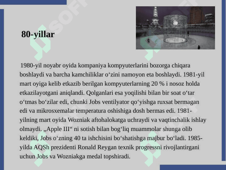 Apple kompaniyasi haqida 5