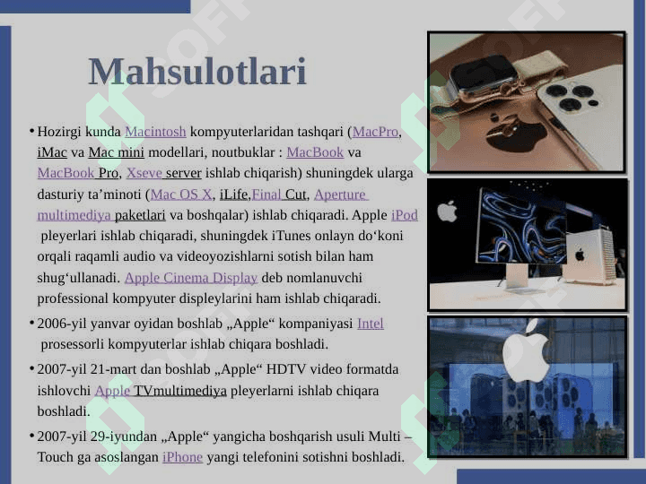 Apple kompaniyasi haqida 8