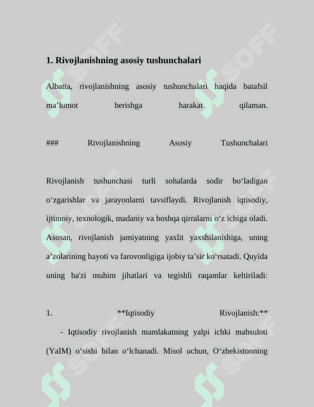 Rivojlanishning umumiy qonunlari va kategoriyalari 3