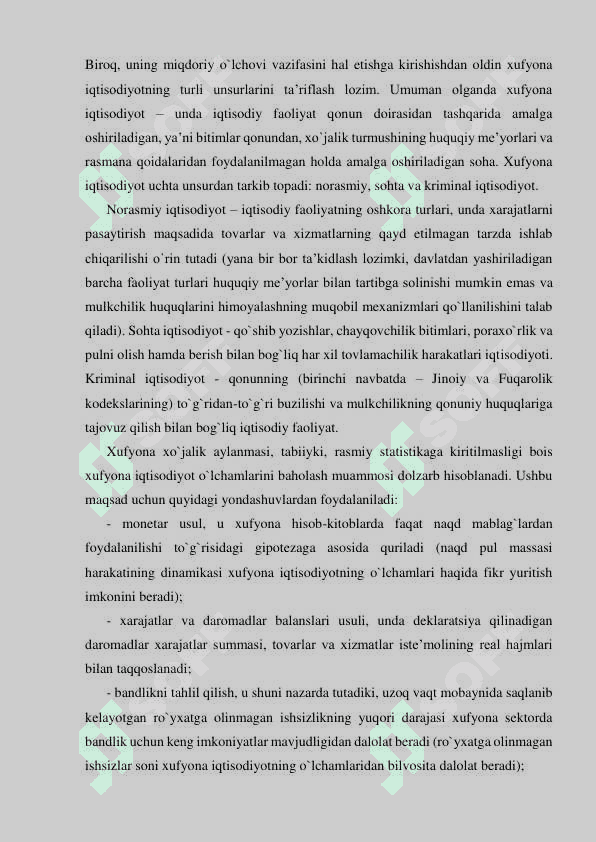 XUFYONA IQTISODIYOT 7