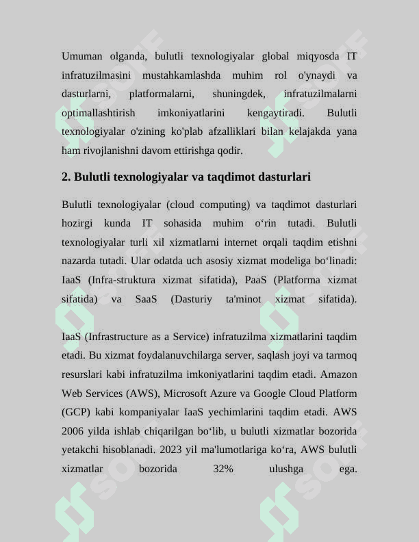 BULUTLI TEXNOLOGIYALAR ASOSIDA ISHLAYDIGAN TAQDIMOT DASTURLARI VA ULARDA ISHLASH 6