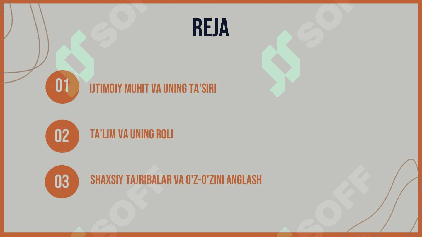 Shaxs shakllanishidagi omillar 2