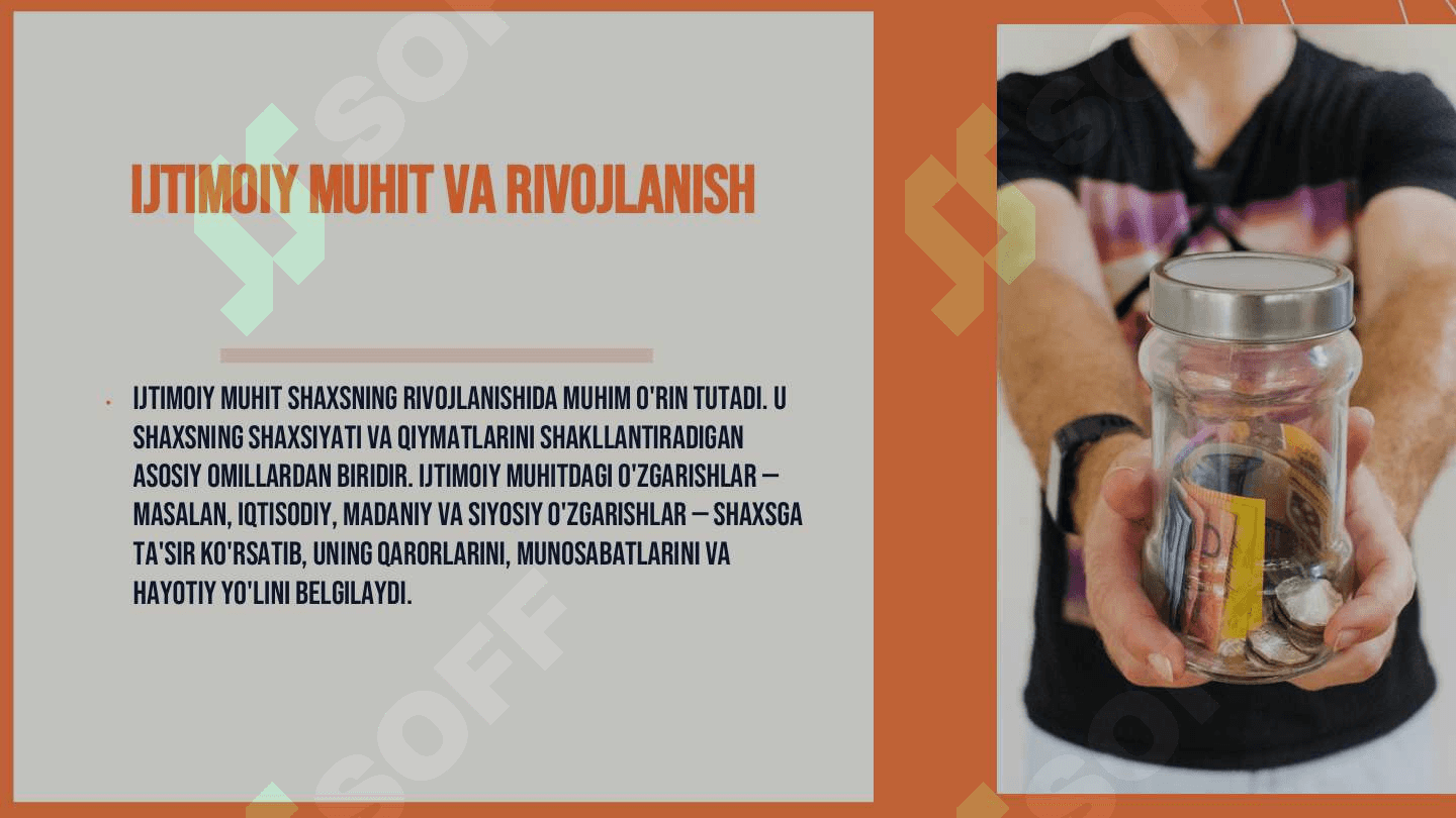 Shaxs shakllanishidagi omillar 5