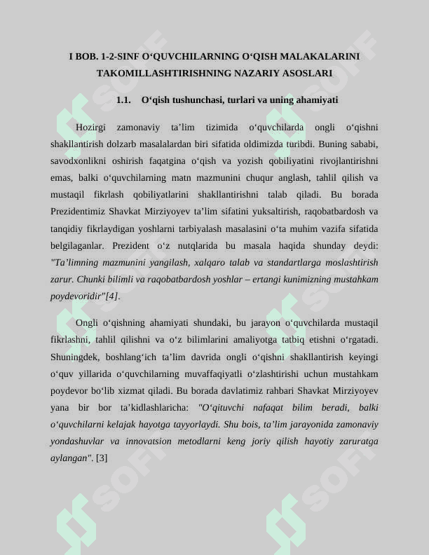 1-2-SINF O‘QUVCHILARNING O‘QISH MALAKALARINI TAKOMILLASHTIRISH 5