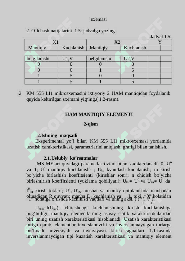 Raqamli texnika negiz elementlarini ishlash prinsipini o‘rganish 4