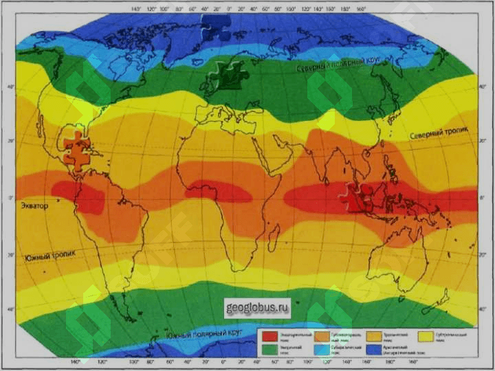 Geografik mintaqalar va     tabiat zonalari 5